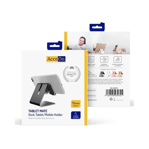 Acceon Table Phone Holder Black - Image 3