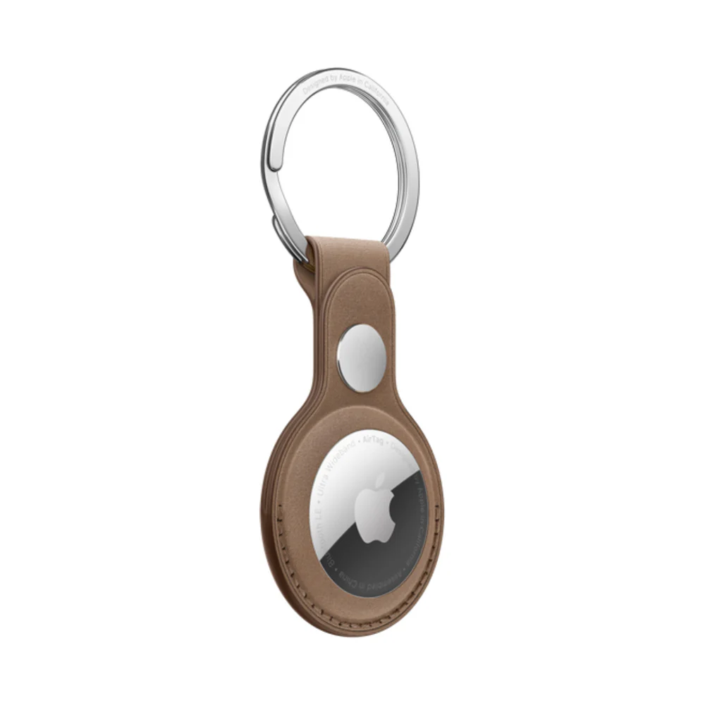 Apple AirTag FineWoven Key Ring Taupe - Image 6