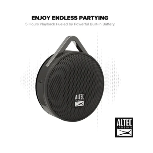 Altec Lansing Orbit Go Bluetooth Speaker Black - Image 3