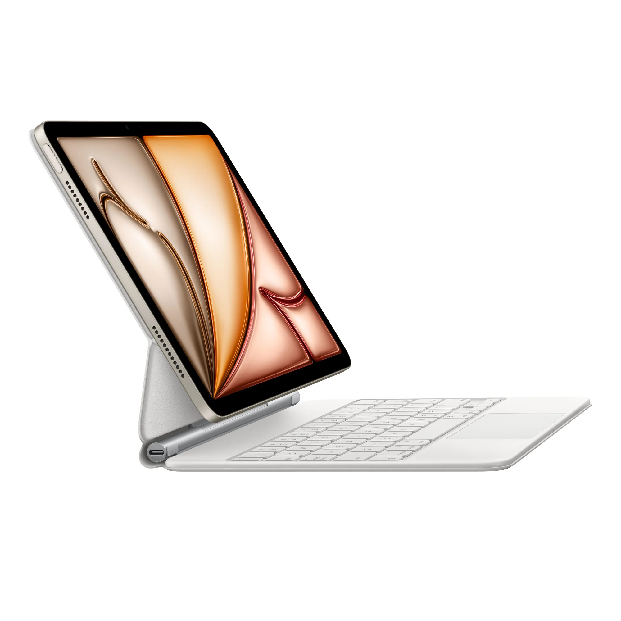 Apple Magic Keyboard, iPad Air 11-inch (M2), International English, White, MJQJ3Z/A - Image 4