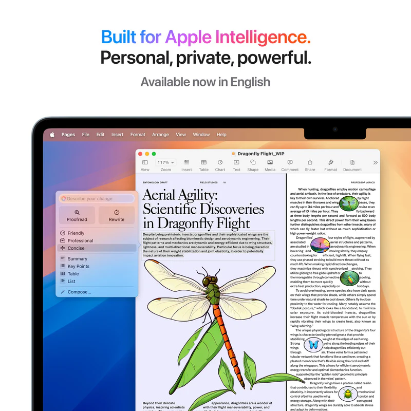 Apple MacBook Air 15, 15.3-inch display, M4, 16GB RAM, 256GB Storage, English-Arabic Keyboard, Sky Blue (2025) - Image 6