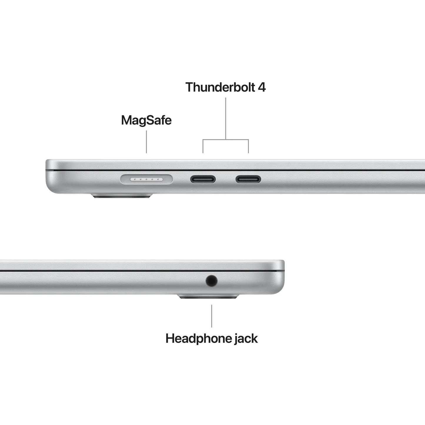 Apple MacBook Air 15 M4 Chip, 16GB RAM, 512GB Storage, Silver, MW1H3AB/A - Image 7
