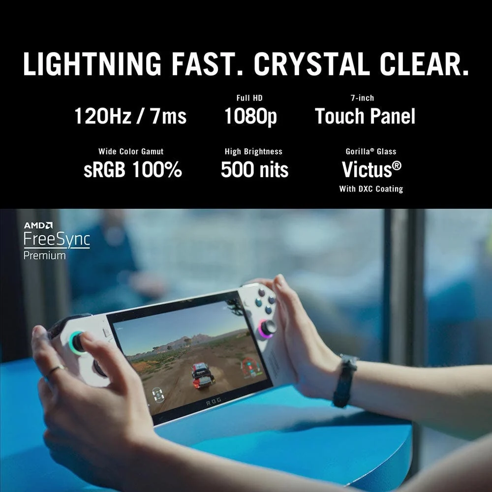 Asus Rog Ally Handheld  Gaming Console White - Image 5