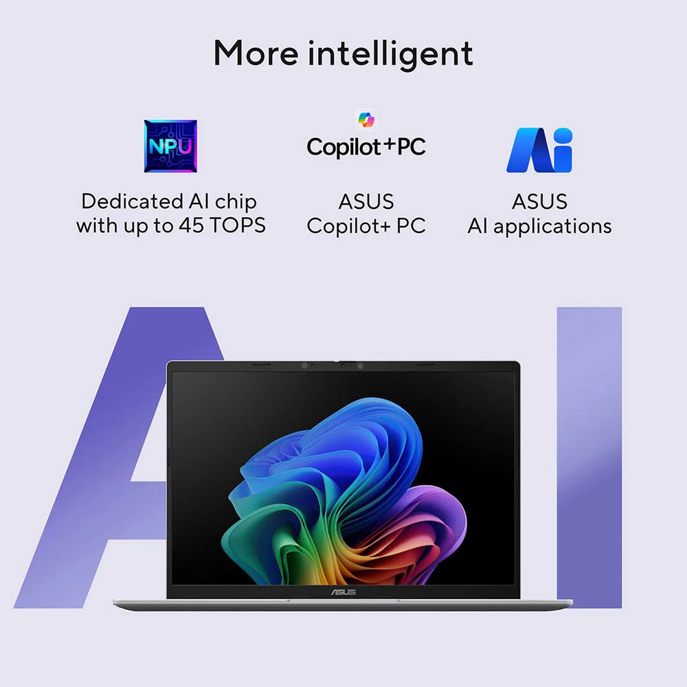 Asus Vivobook 14 Copilot+ PC Snapdragon X X1 26 100, 16GB RAM, 1TB SSD, 14-inch display, Windows 11 Home - Image 12