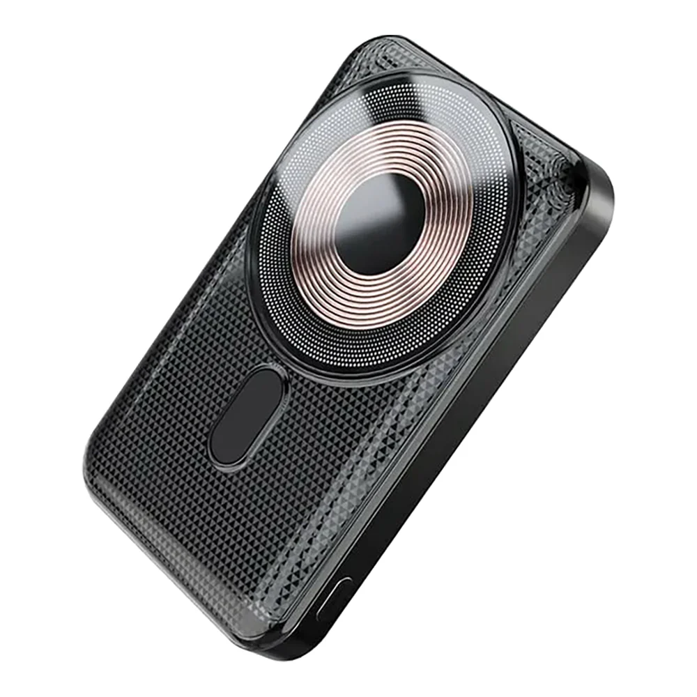 Aspor Wireless Charging Power Bank 1000mAh Black - Image 3