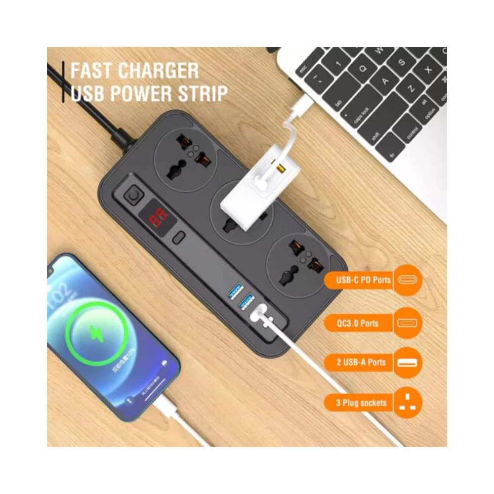 Aspor Safety Stable Socket 20W Black - Image 2