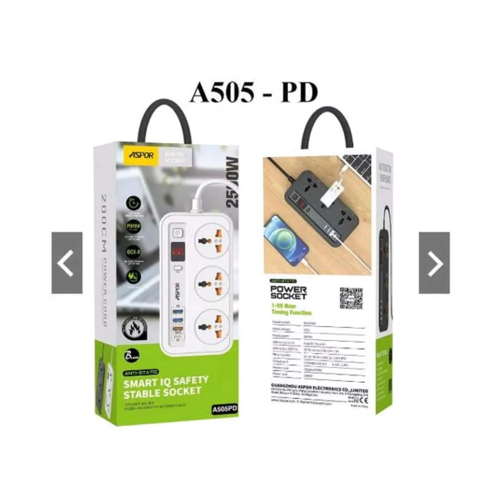 Aspor Safety Stable Socket 20W Black - Image 5