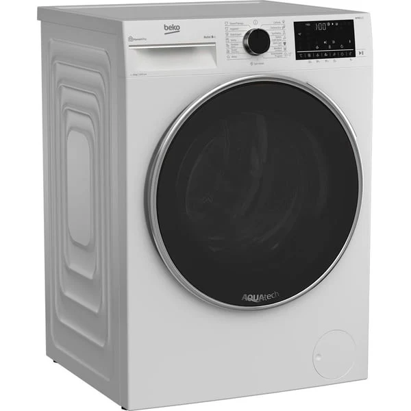 Beko Front Load Washing Machine, 10 kg, 1 Year Warranty, White, WTE1014XW - Image 2