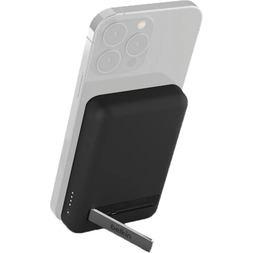 Belkin Magnetic Wireless Power Bank 5000mAh with Stand – Black