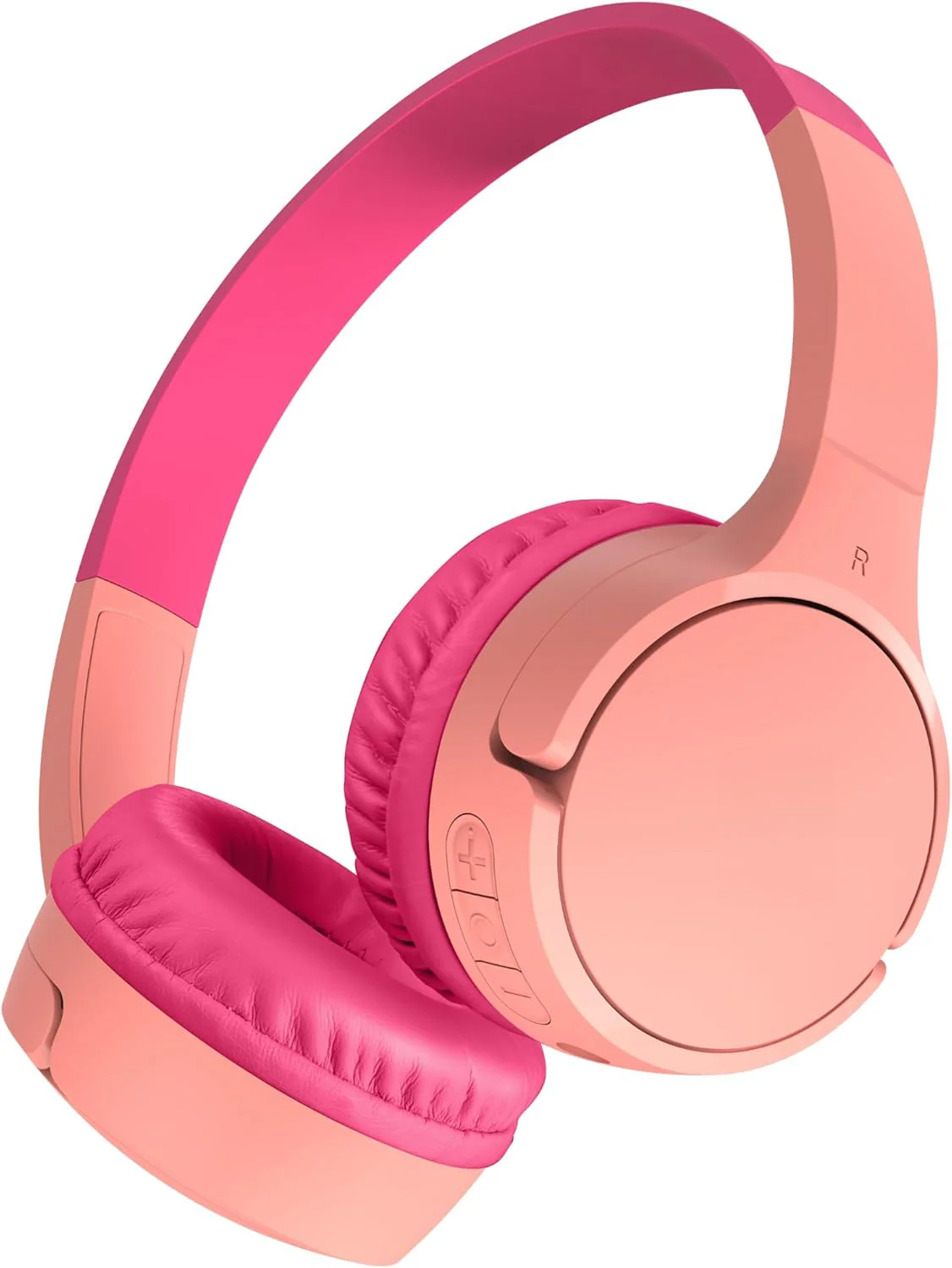 Belkin SoundForm Mini Wireless On-Ear Headphones for Kids – Pink