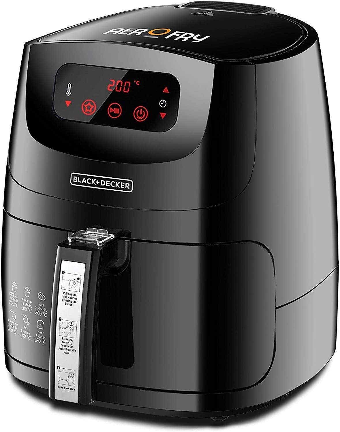 Black and Decker Aerofry Air Fryer 12-in-1 5 Liters AF600-B5