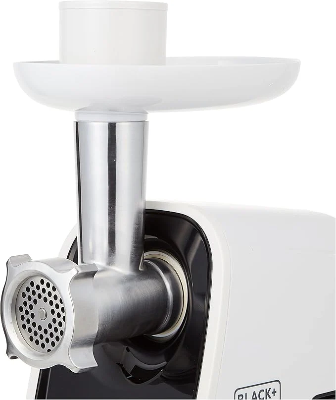 Black & Decker 1500W 3-in-1 Meat Mincer/Grinder/Sausage Maker White FM1500-B5 - Image 4