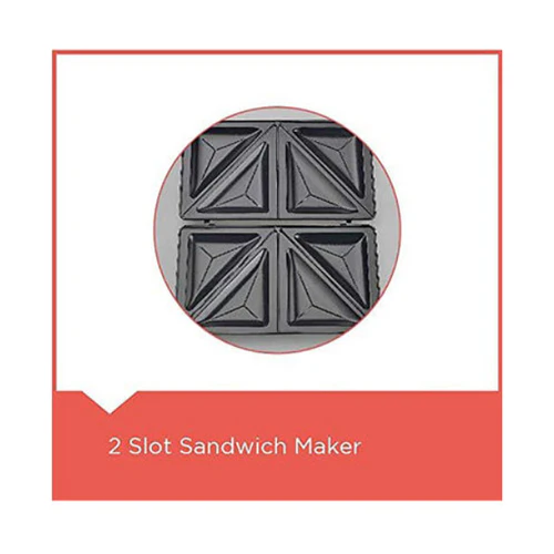 Black + Decker 2 Slice Sandwich Maker TS2000-B5 - Image 4