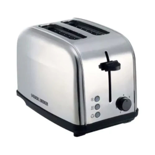 Black + Decker 2-Slice Toaster With Crumb Tray - Image 2