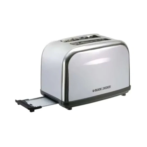 Black + Decker 2-Slice Toaster With Crumb Tray - Image 4