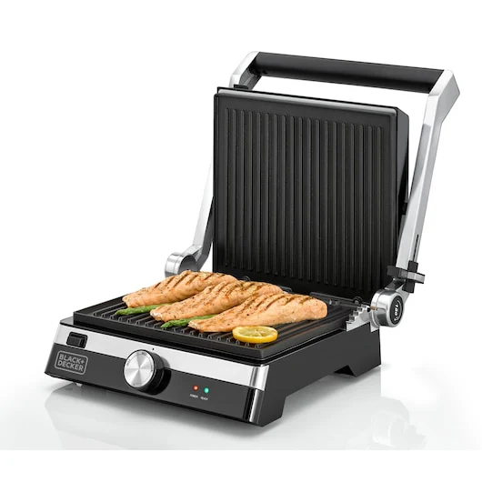 BLACK & DECKER 2000W NON-STICK CONTACT GRILL BD-CG2000-B5 - Image 4