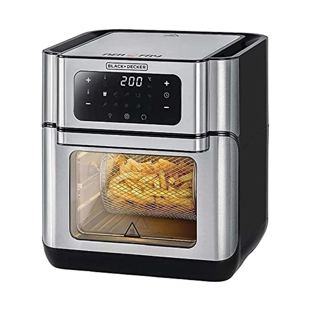 Black + Decker Deep Fryer Silver