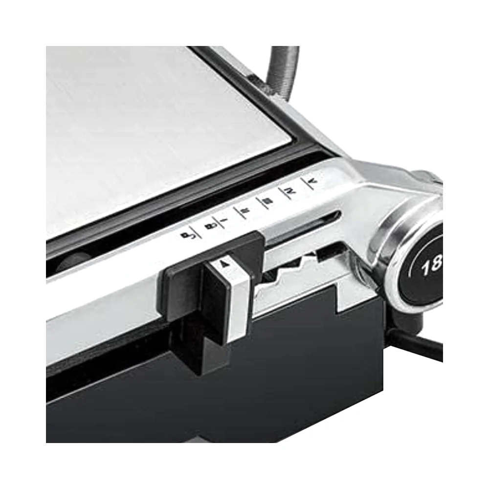 Black + Decker Family Health Contact Grill 2000W Black/Silver - Image 6