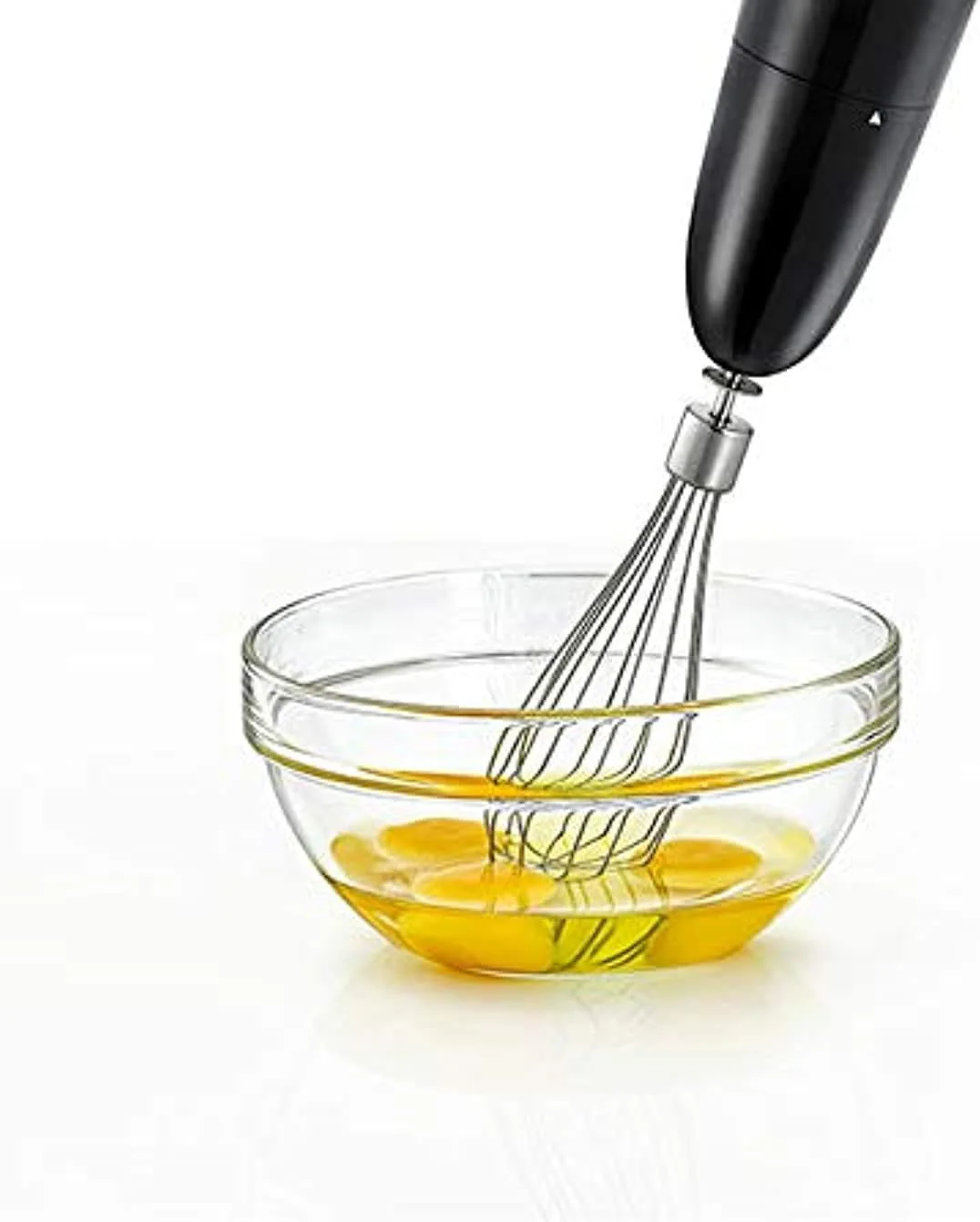 Black + Decker Hand Blender, 600ml Chopping Bowl, 2 Speeds, 3-in-1 Functionality for Blending, Chopping and Whisking, Black, HB600-B5 - Image 4