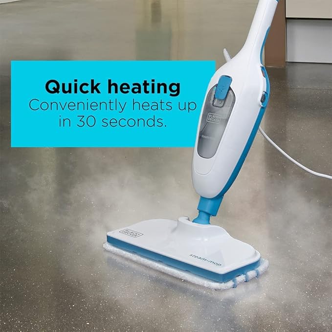 BLACK+DECKER Steam Mop, 1300W, Superheated Steam, FSM13E1-B5 - Image 5