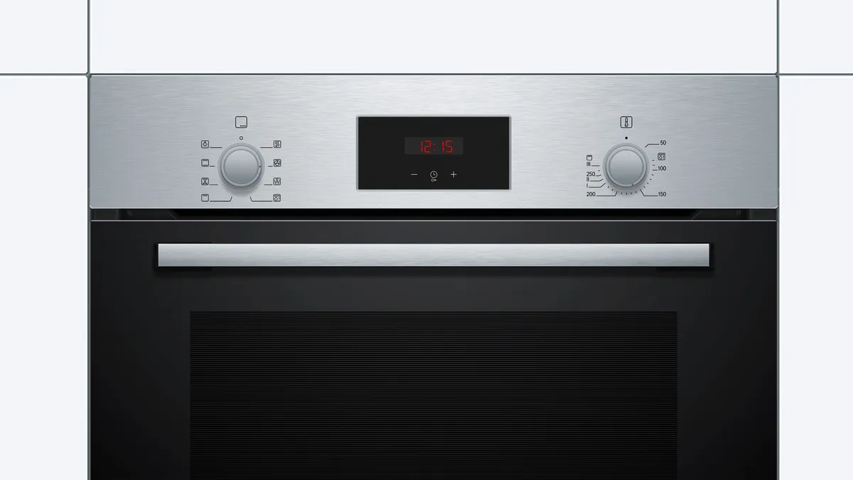 BOSCH SERIE 2 BUILT-IN OVEN 60 CM, STAINLESS STEEL, HBF011BR1M - Image 2
