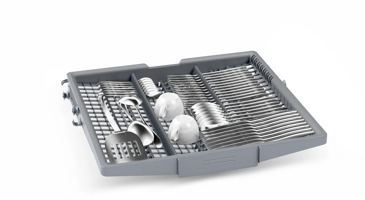 BOSCH Series 4 Free-Standing Dishwasher SMS4ECI26M Brushed Steel, 14 Place Settings, SMS4ECI26M - Image 5