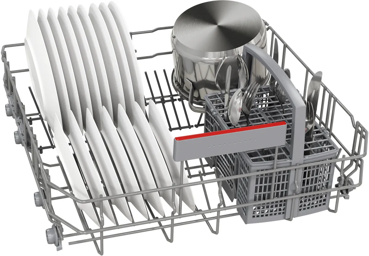 BOSCH Series 4 free-standing dishwasher, 14 Place Setting, Brushed black steel anti-fingerprint, SMS4HMC25M - Image 6
