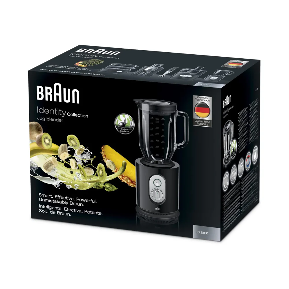 Braun Jug Blender 1600ml Black - Image 2