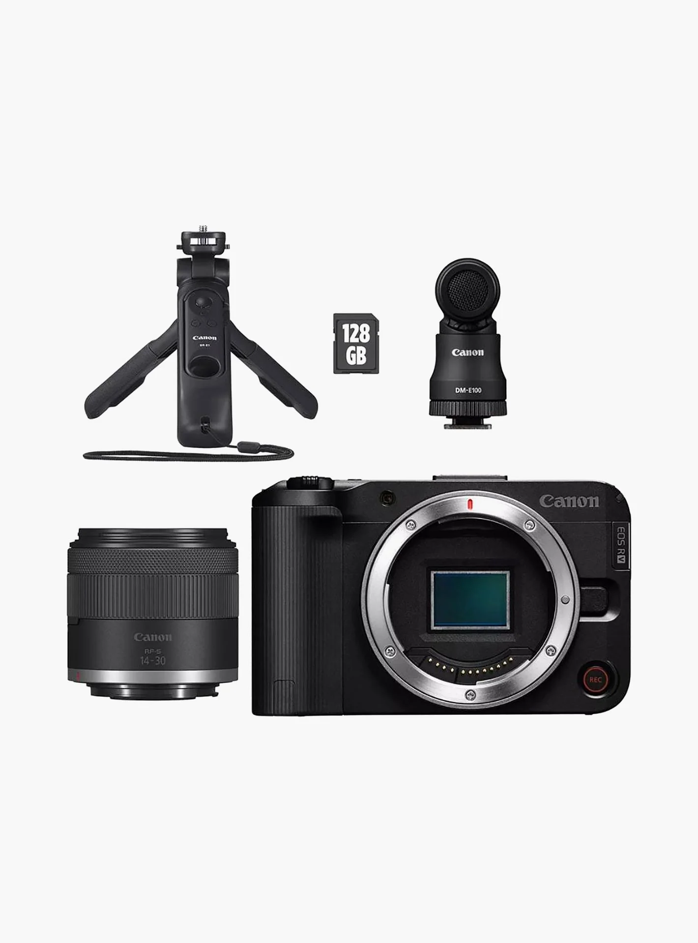 Canon EOS R50 V Body + RF-S14-30MM IS STM PZ Lens Content Creator Kit