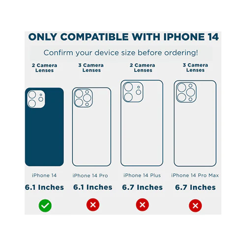 Case Mate Protective Case Cover For Apple iPhone 14 Clear - Image 7
