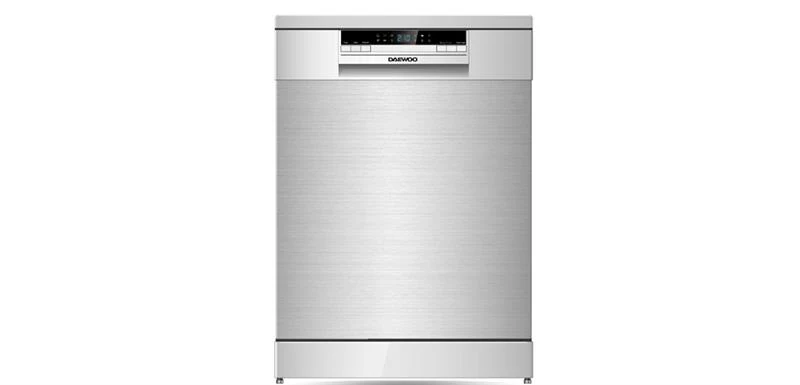 Daewoo 15 Place Settings Dishwasher, 6 Washing Programs, DDW-1513DZFD, Stainless Steel