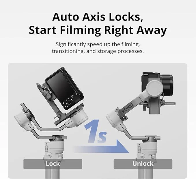 DJI RS400M RS 4 Mini Camera Gimbal Stabilizer - Image 3
