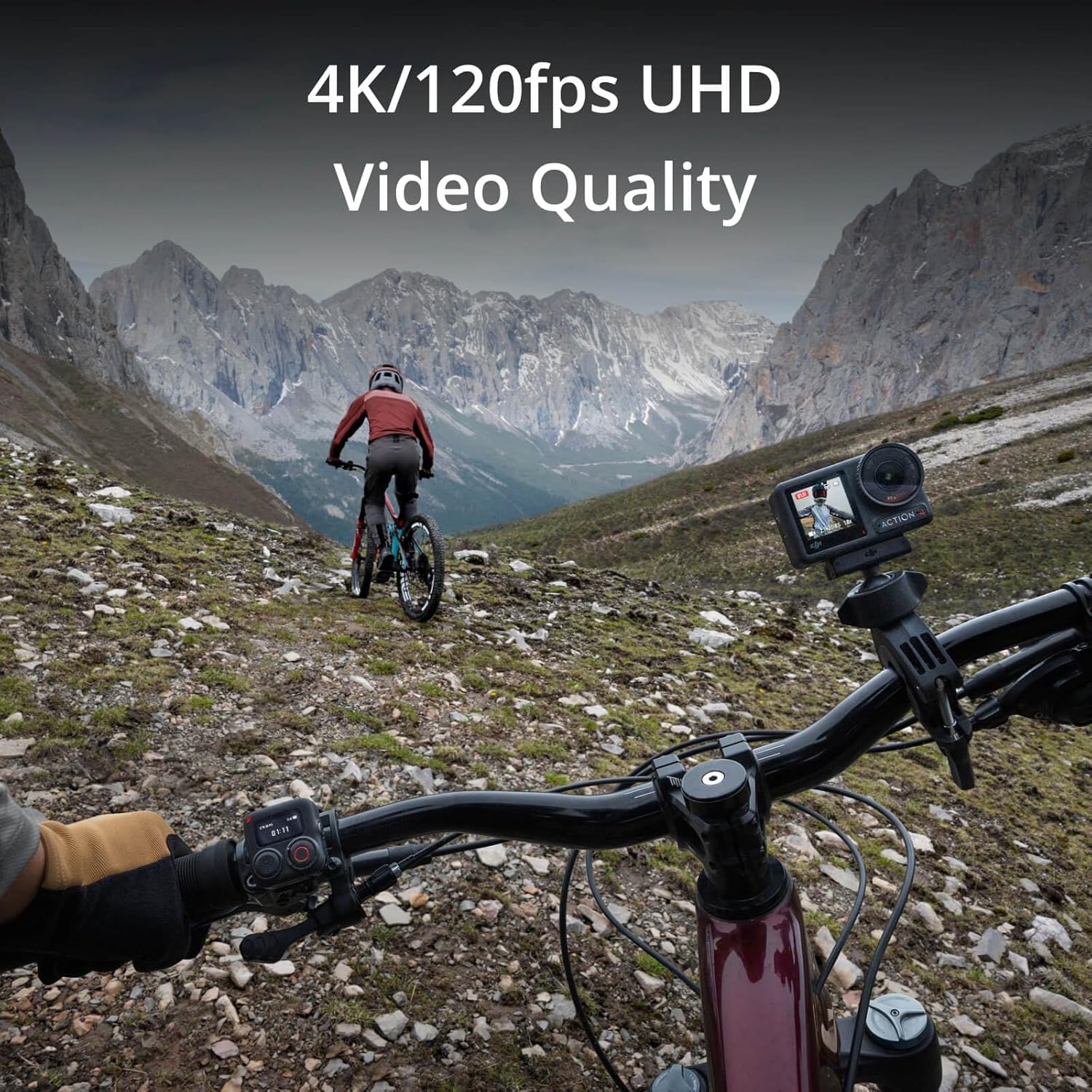 DJI ZA400-C1 OSMO ACTION 4 STANDARD COMBO BLACK ACTION CAMERA - Image 7