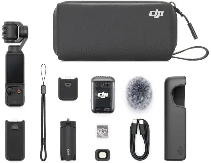 DJI ZPK300-C2 Osmo Pocket 3 Creator Combo Black Action Camera