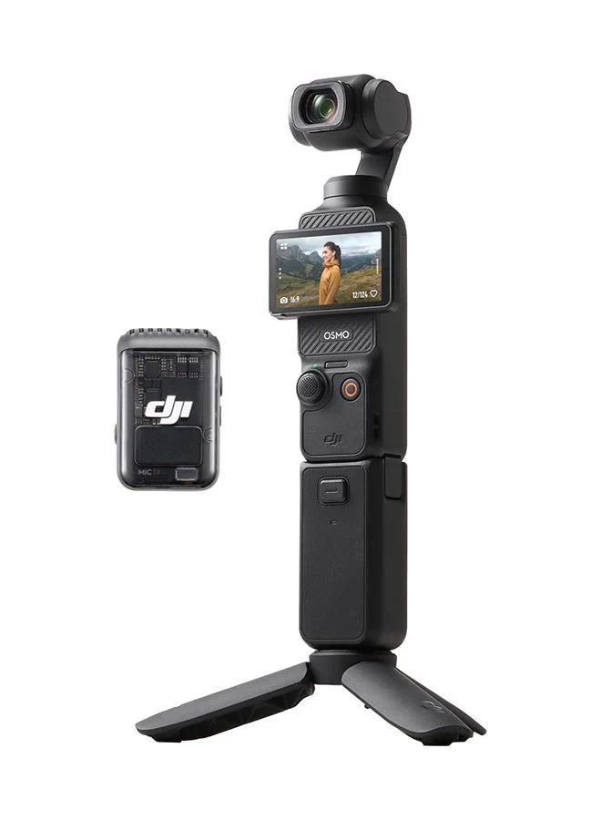 DJI ZPK300-C2 Osmo Pocket 3 Creator Combo Black Action Camera - Image 2