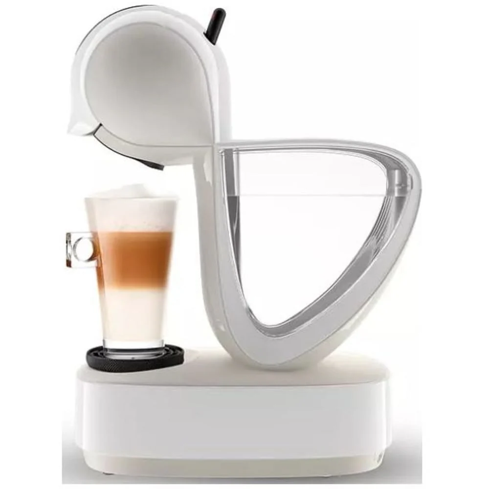 Nescafe Dolce Gusto by De'Longhi INFINISSIMA Touch Automatic Capsule Coffee Machine with Compact & Powerful up to 15 Bar Pressure, Cappuccino, Tea, Hot Chocolate & Espresso Coffee Maker EDG268.W White - Image 4