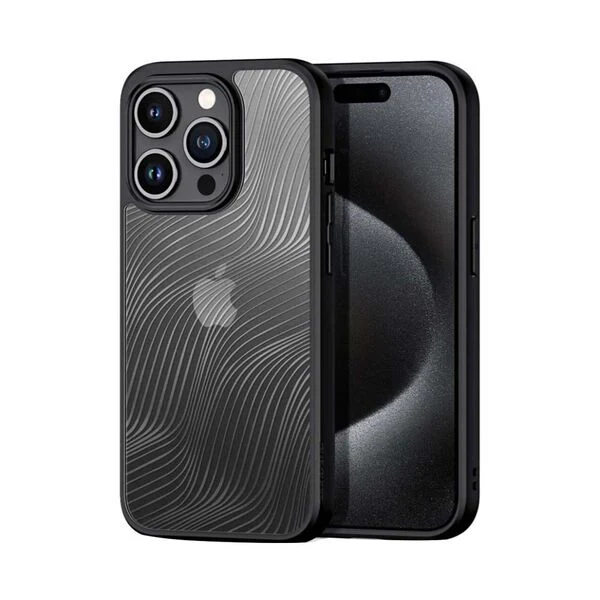 Dux Ducis Aimo Series Protective Case Cover for Apple iPhone 15 Pro Black