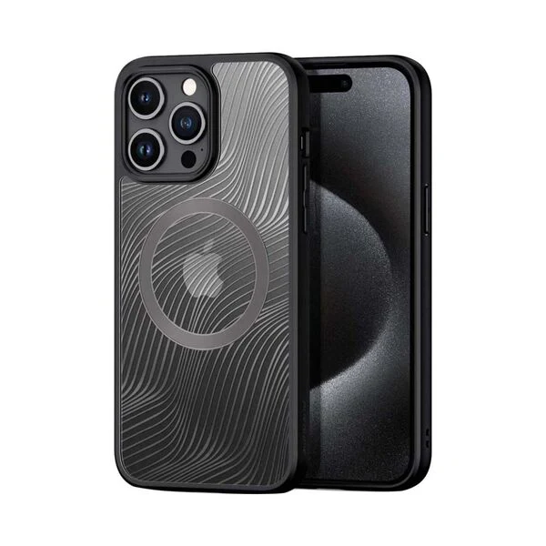Dux Ducis Aimo Mag Series Back Cover for Apple iPhone 15 Pro Max Black