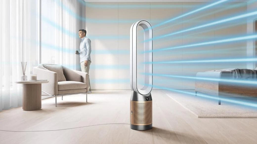 Dyson PC2 De-NOx Purifier Cool TP12, White/Gold, HEPA H13 Filter - Image 4
