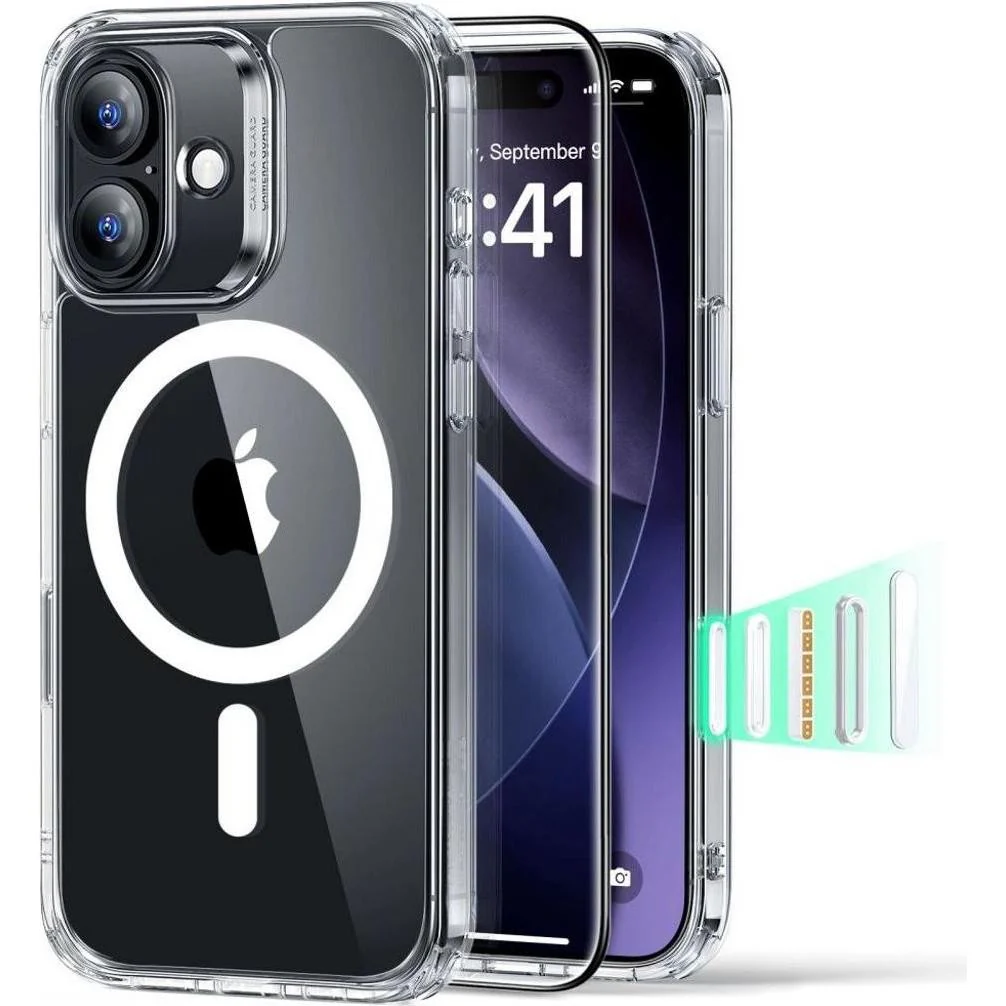 ESR CL HYB MAG  iPh 17 CL Protector+CS