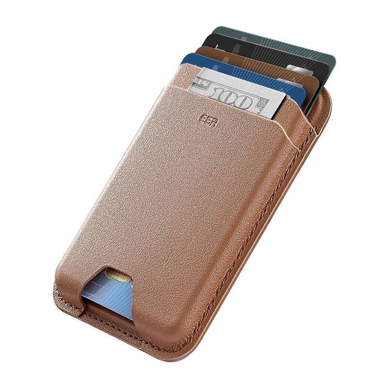 ESR Magnetic Wallet Caramel Brown - Image 2