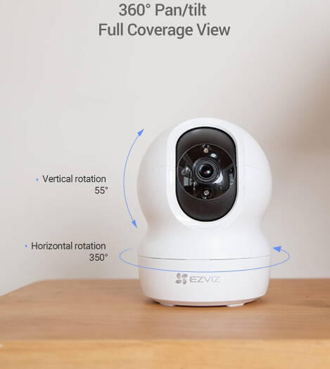 EZVIZ CP1 3MP 2K SMART WIFI PAN&TILT CAM - Image 2
