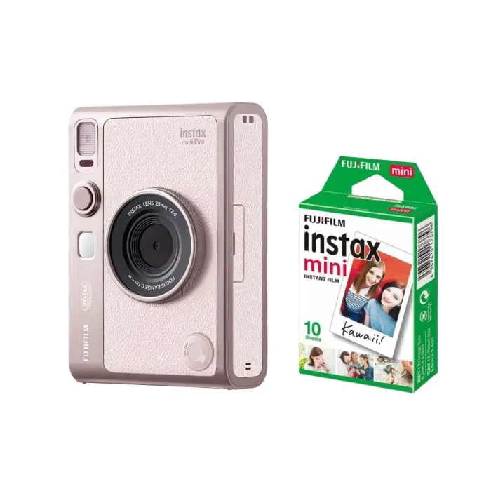 FUJIFILM INSTAX MINI EVO PINK CAMERA - Image 4