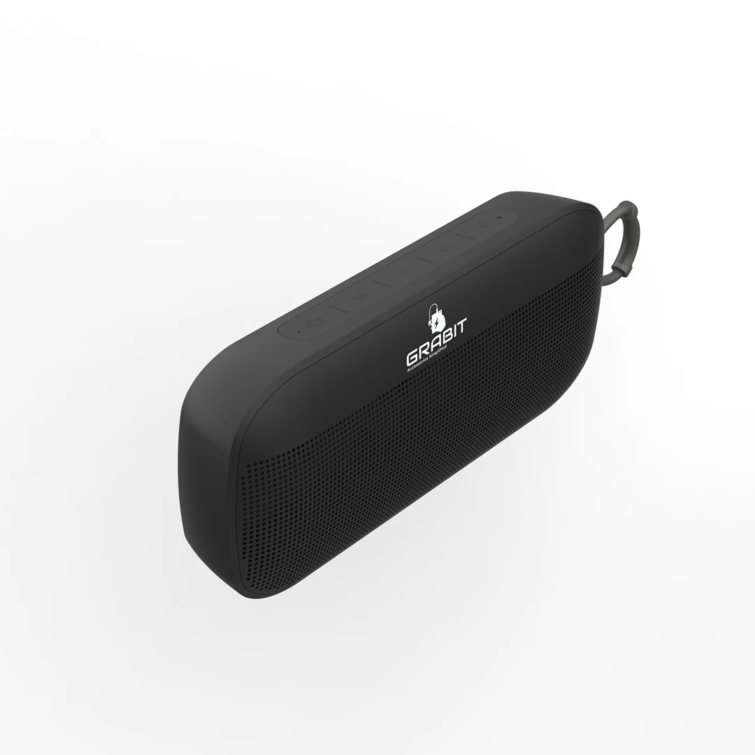 G-ROCK PORTABLE BLUETOOTH SPEAKER BLACK - Image 2