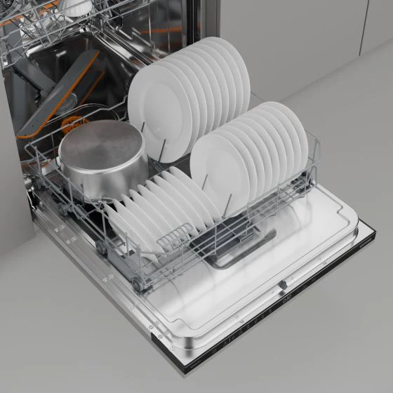 Gorenje Fully Integrated Built-In Dishwasher, 16 Place Settings, White, GV16D5 - Image 6
