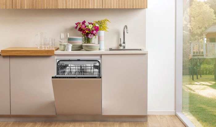 Gorenje Fully Integrated Built-In Dishwasher, 16 Place Settings, White, GV16D5 - Image 8