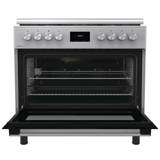 Gorenje Freestanding 5 Burner Combination Cooker with Electric Oven 90cm GK9C40X - Image 5