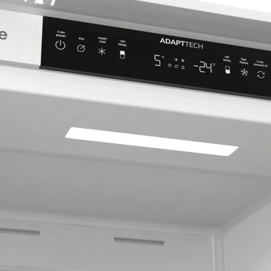 Gorenje Built-In Bottom Freezer Refrigerator, 252 L,White, NRKI517E41 - Image 7