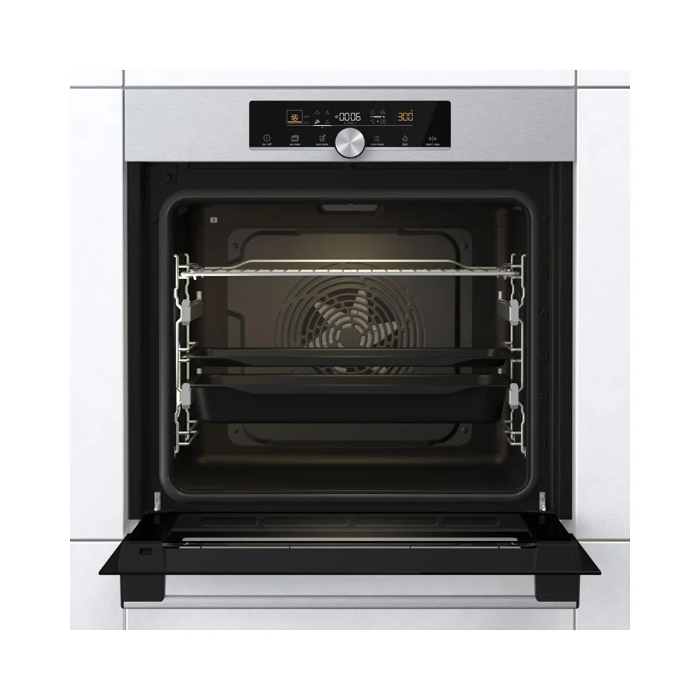 Gorenje Built In Electric Oven 77L Black BOS6747A01X - Image 2