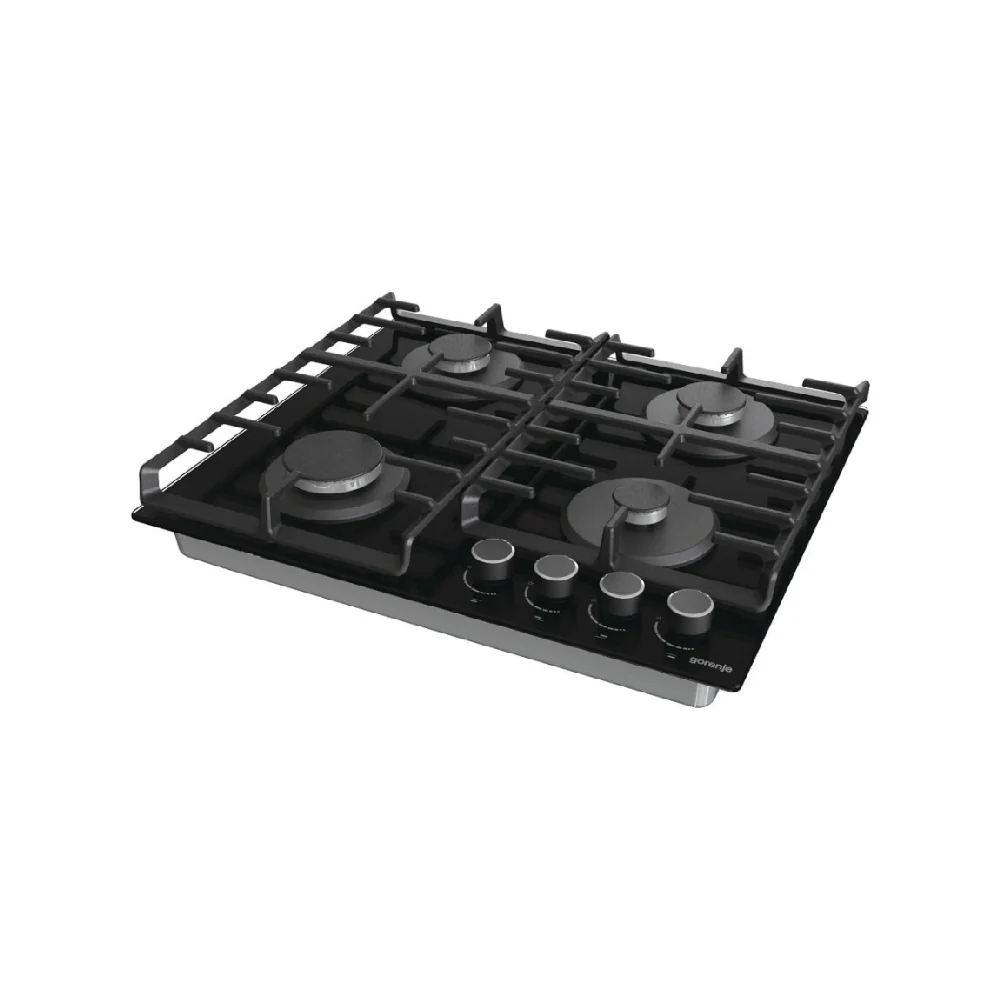 Gorenje Built In Gas Hob with 4 Burner Black GT642AB - Image 2